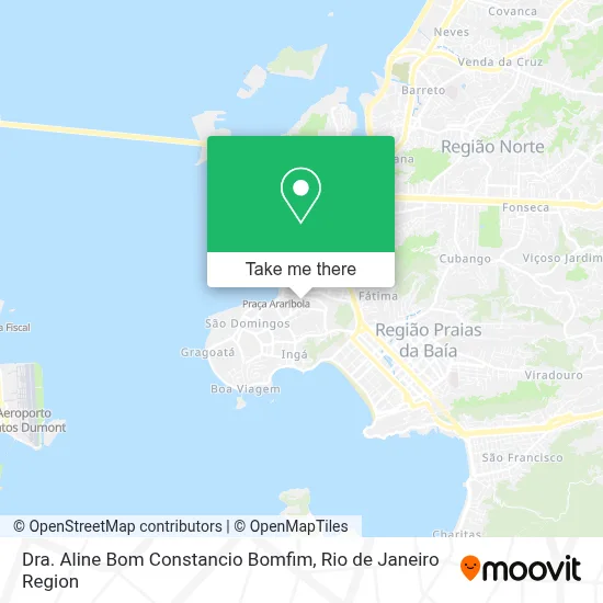 Dra. Aline Bom Constancio Bomfim map