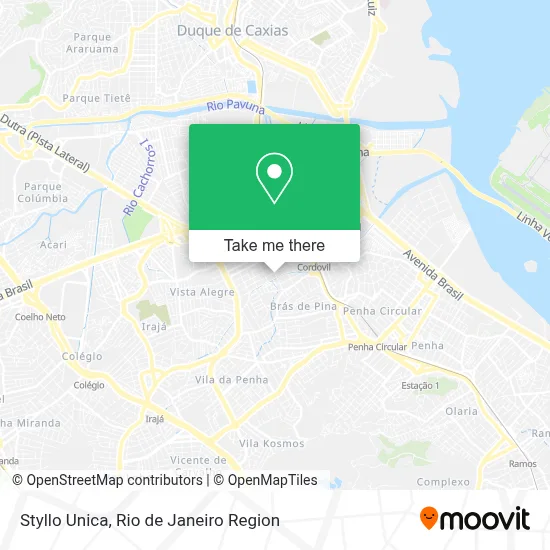 Styllo Unica map