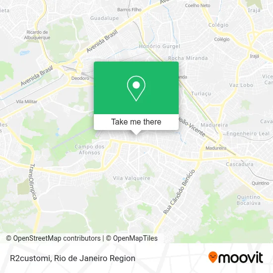 R2customi map