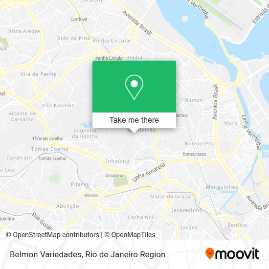 Belmon Variedades map