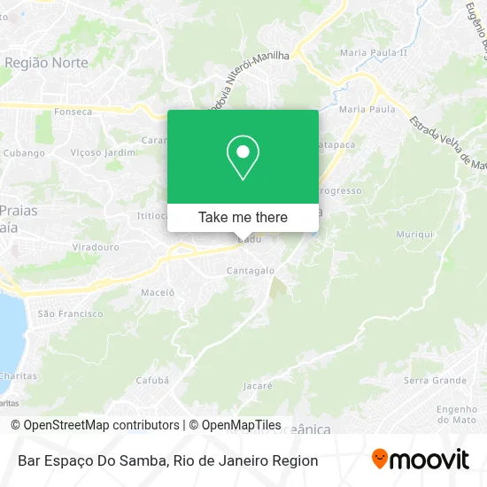 Bar Espaço Do Samba map