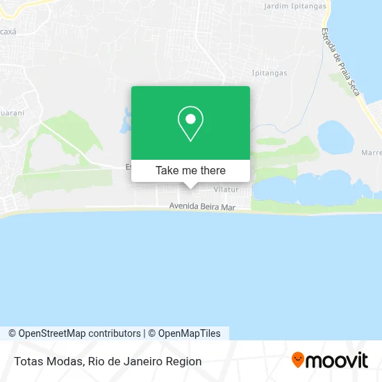 Totas Modas map