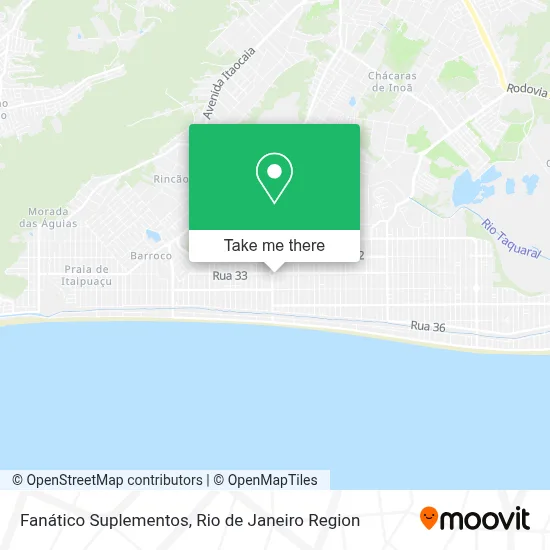 Fanático Suplementos map