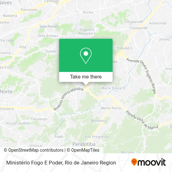 Ministério Fogo E Poder map