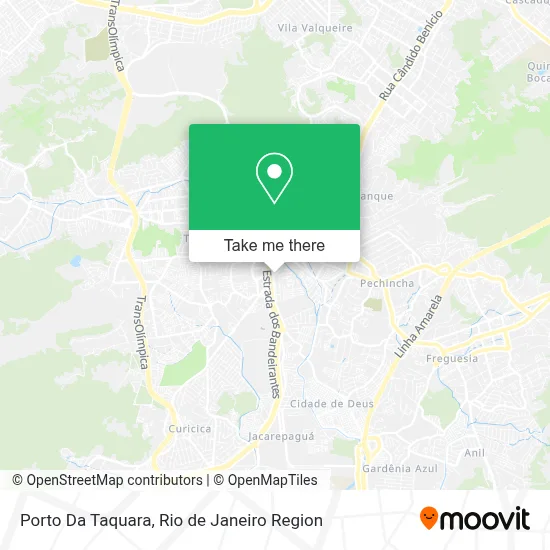 Porto Da Taquara map