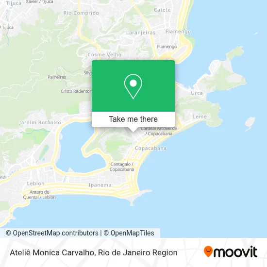 Ateliê Monica Carvalho map
