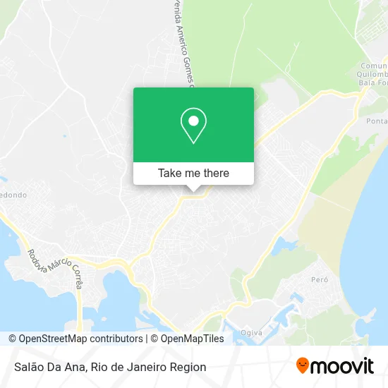 Salão Da Ana map