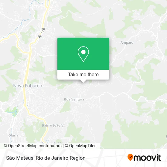 São Mateus map