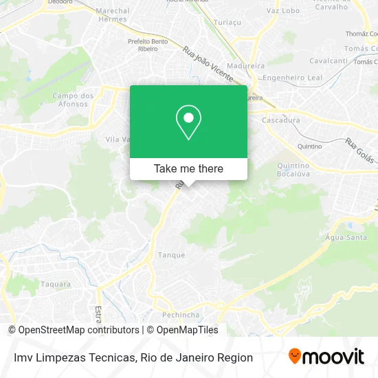 Imv Limpezas Tecnicas map