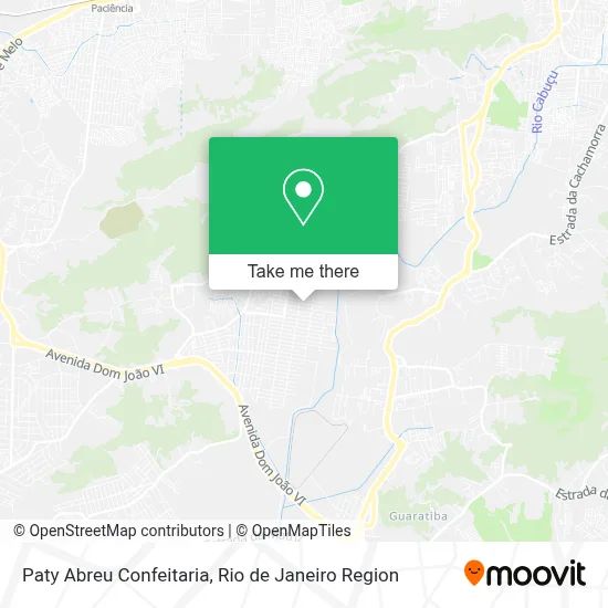 Paty Abreu Confeitaria map