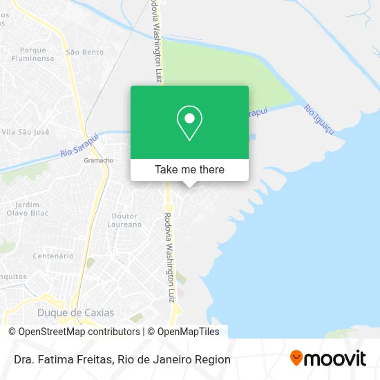 Dra. Fatima Freitas map