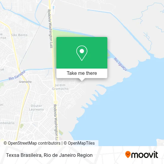 Texsa Brasileira map