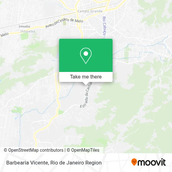 Barbearia Vicente map