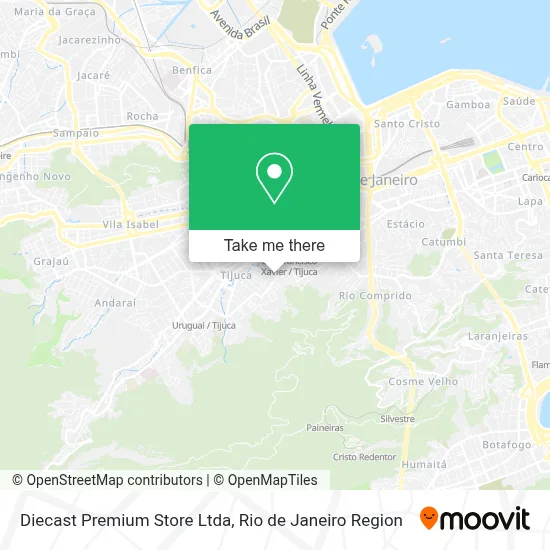 Diecast Premium Store Ltda map