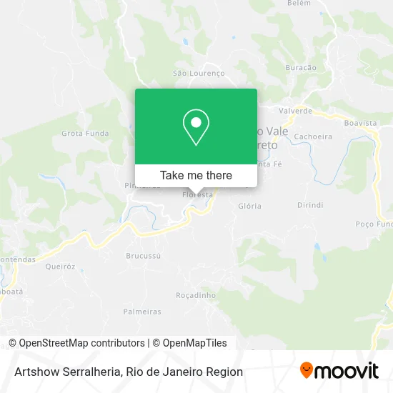 Artshow Serralheria map