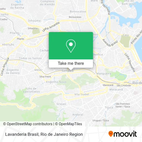 Lavanderia Brasil map