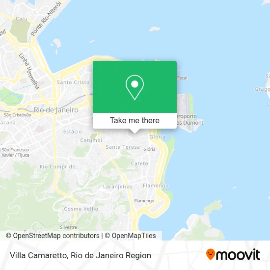 Villa Camaretto map