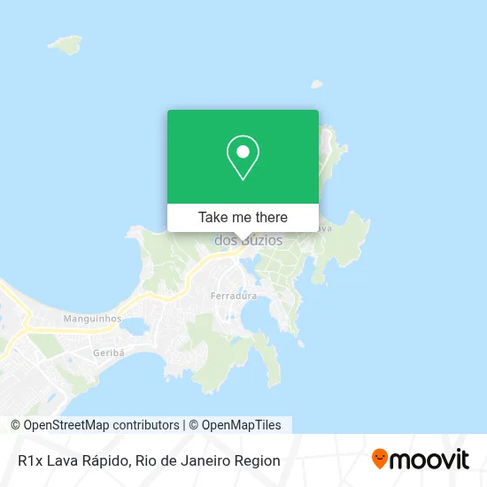 R1x Lava Rápido map