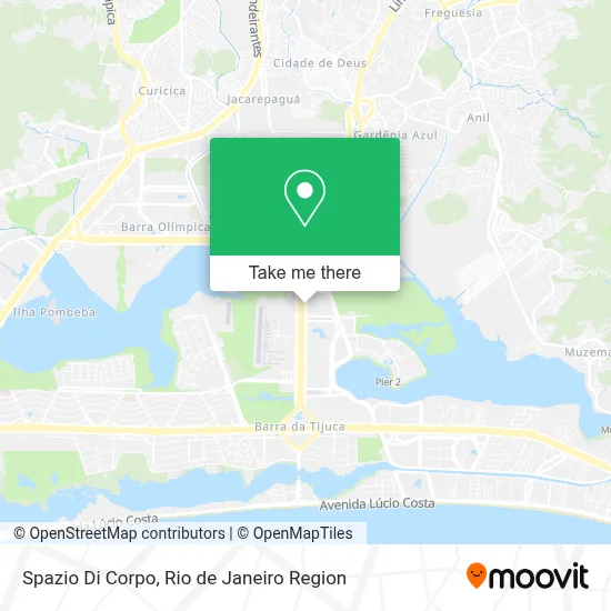 Spazio Di Corpo map
