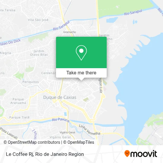 Le Coffee Rj map