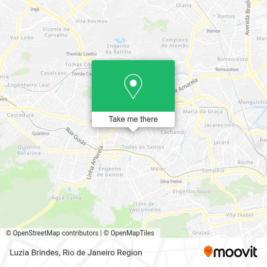 Luzia Brindes map