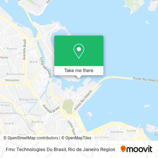 Fmc Technologies Do Brasil map