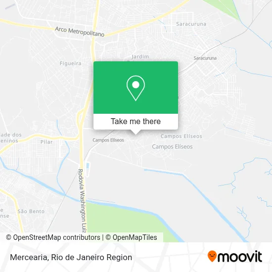 Mercearia map