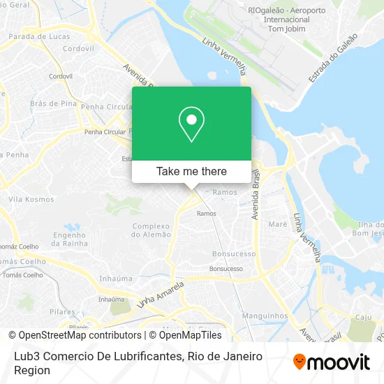 Lub3 Comercio De Lubrificantes map