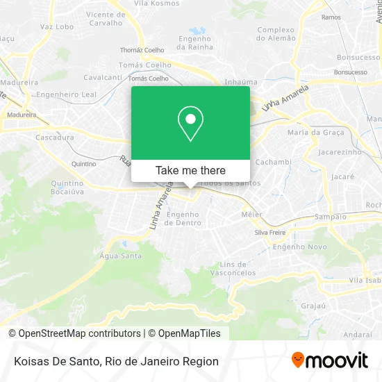 Koisas De Santo map