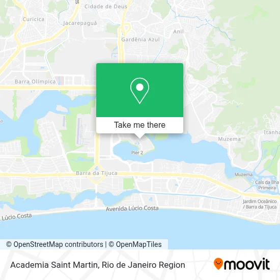 Academia Saint Martin map