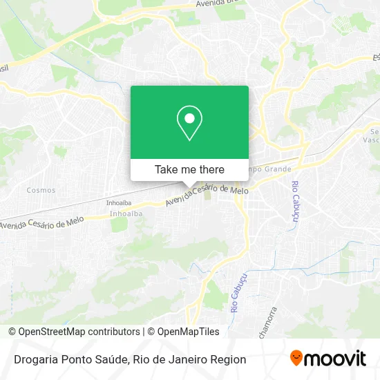 Drogaria Ponto Saúde map