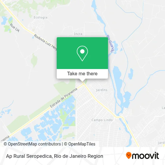 Ap Rural Seropedica map