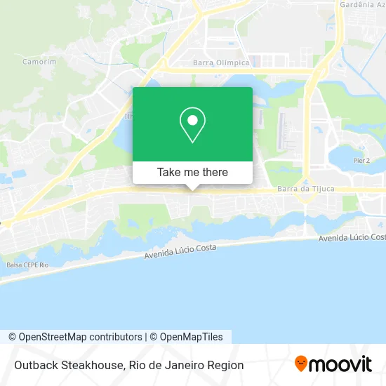 Outback Steakhouse map