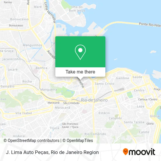 J. Lima Auto Peças map