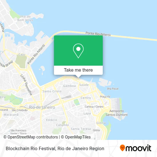 Blockchain Rio Festival map
