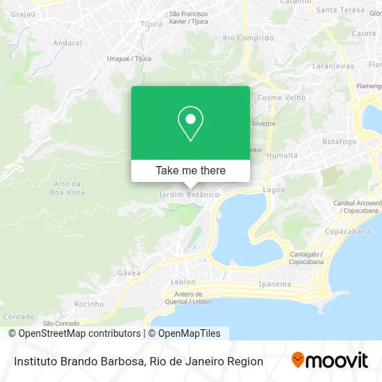 Instituto Brando Barbosa map