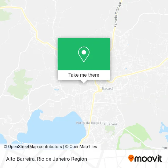 Alto Barreira map