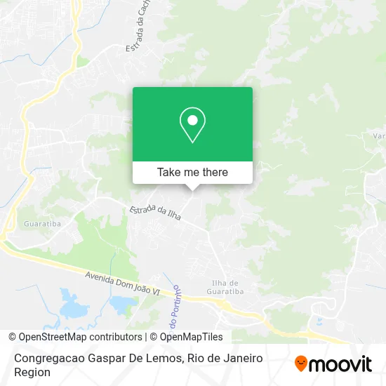 Congregacao Gaspar De Lemos map