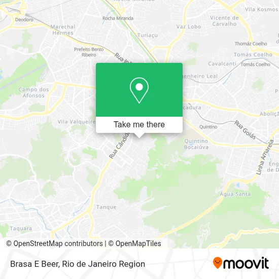 Brasa E Beer map