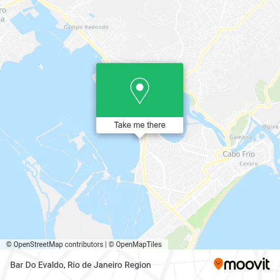 Bar Do Evaldo map
