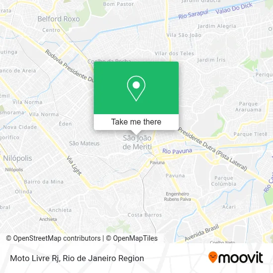 Moto Livre Rj map