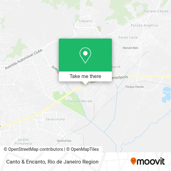 Canto & Encanto map