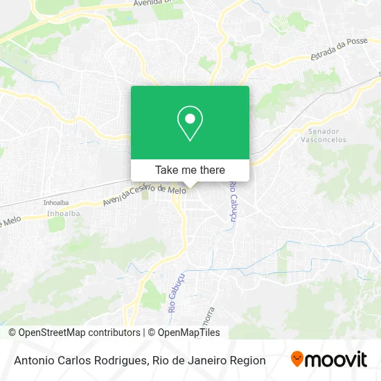 Antonio Carlos Rodrigues map
