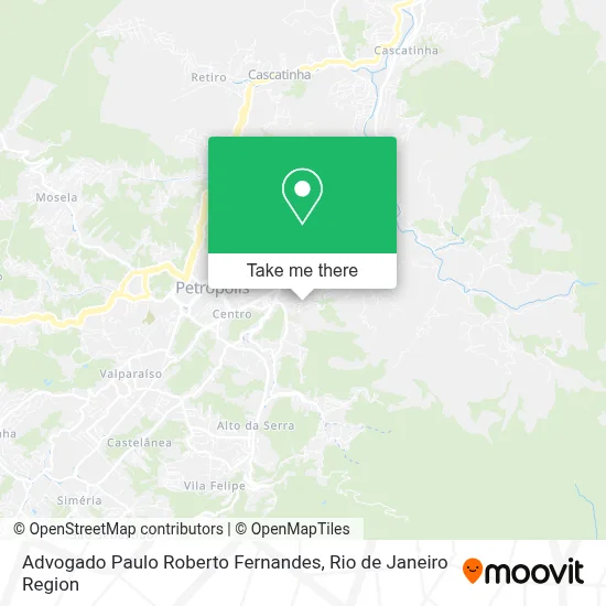Advogado Paulo Roberto Fernandes map