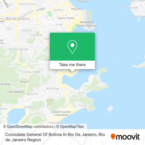 Consulate General Of Bolivia In Rio De Janeiro map