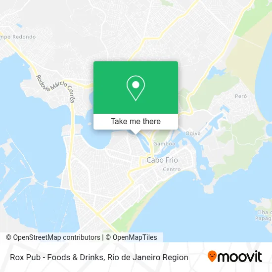 Rox Pub - Foods & Drinks map