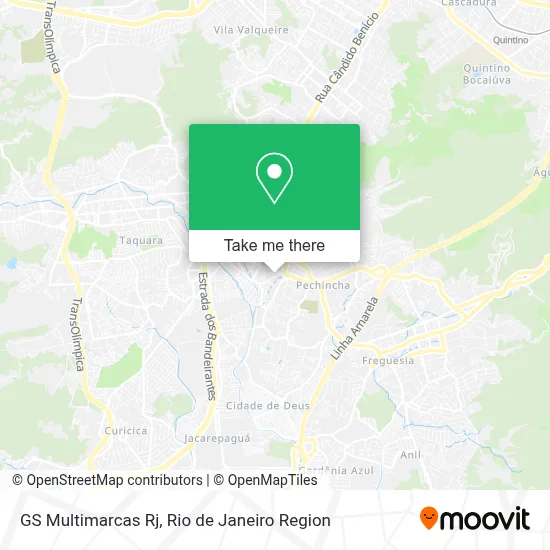 GS Multimarcas Rj map