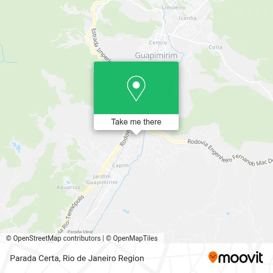 Parada Certa map