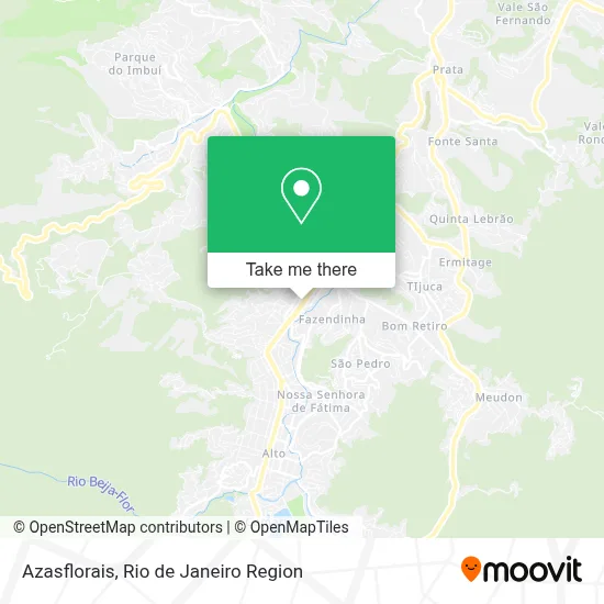 Azasflorais map
