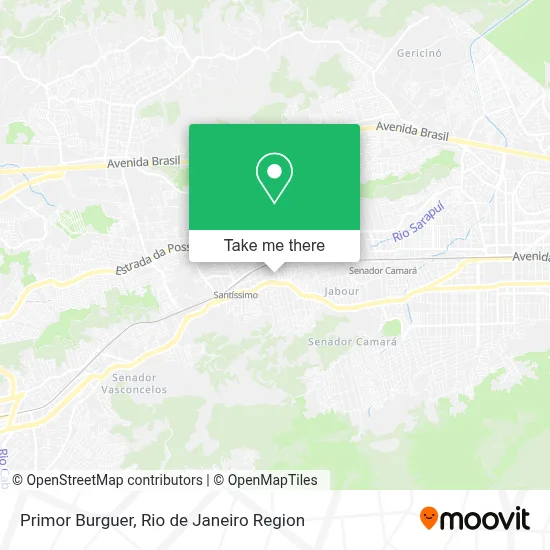 Primor Burguer map